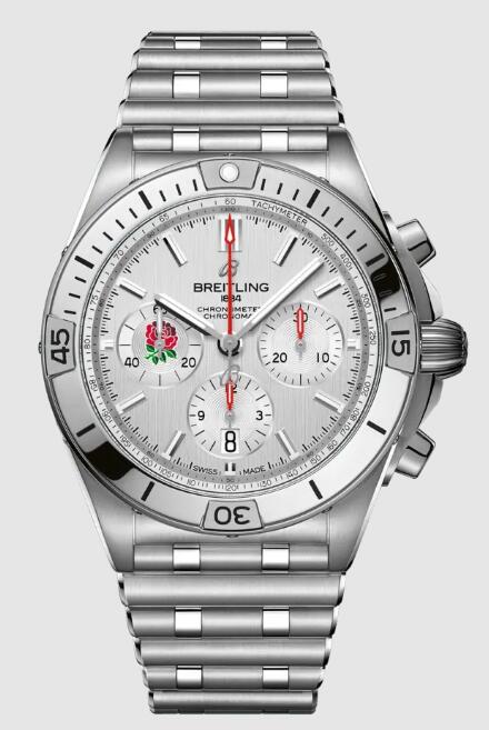 Replica Breitling Chronomat B01 42 Six Nations England AB0134A71A1A1 Watch
